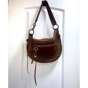 Vintage Fossil Hobo Bag